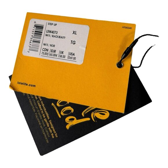 Lole Black Sports Bra. XL with padding. High neck line. NWT. - Picture 7 of 7